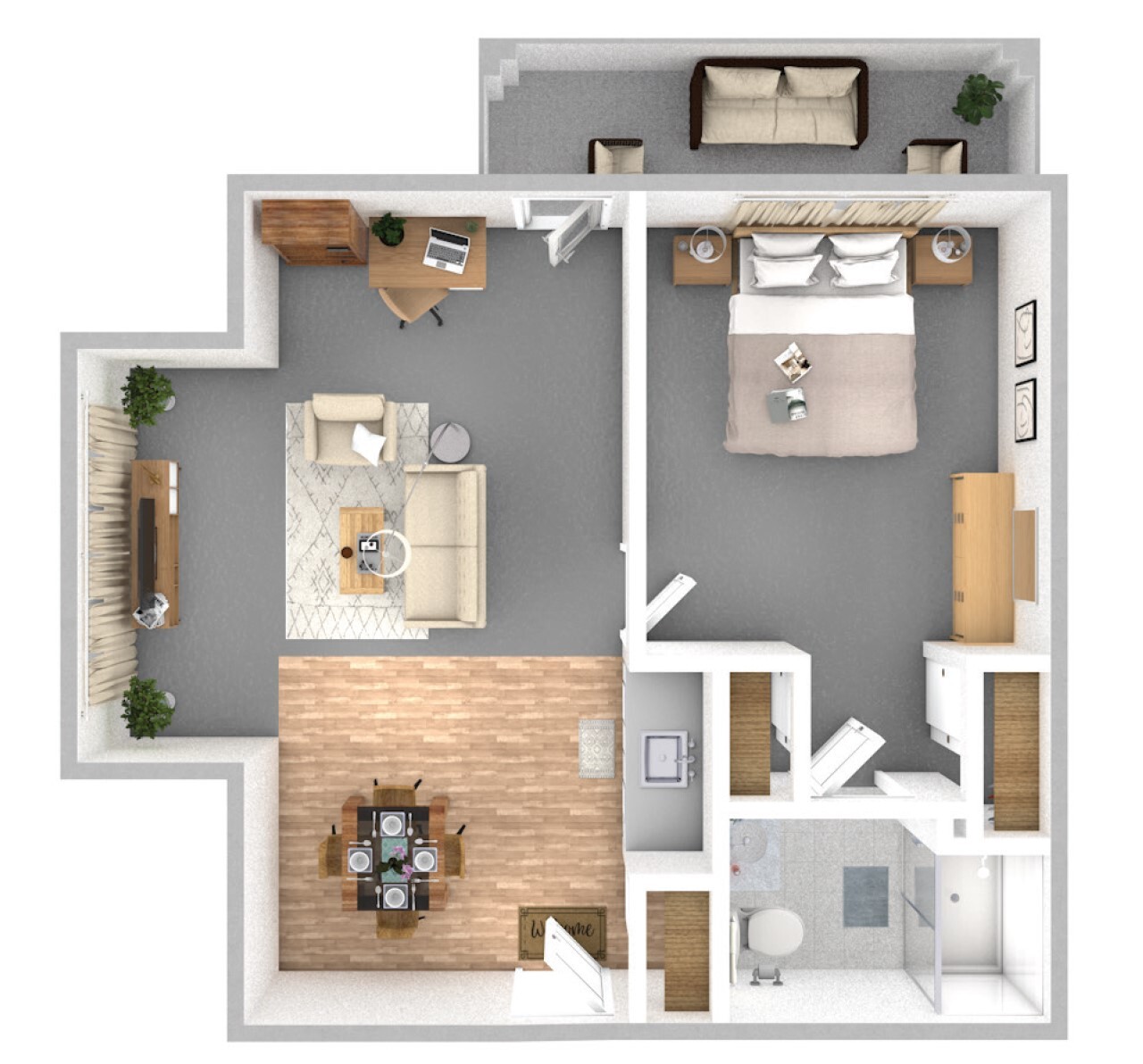 Chicasaw Plum floor plan