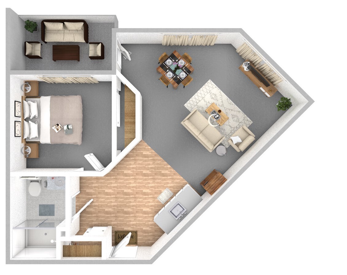 Hickory floor plan