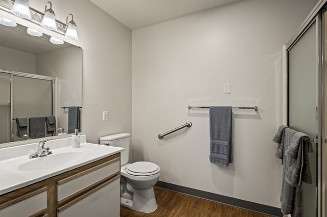 Grassland-Estates-042 - Bathroom in our One-Bedroom Apartment Home